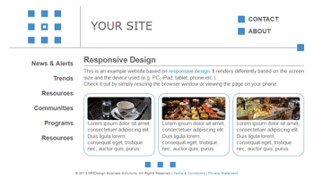 Responsive Web Design By MMDBiz (MMDesign Custom Template)