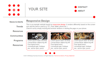 Responsive Web Design By MMDBiz (MMDesign Custom Template)